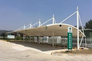 方城县膜结构停车棚